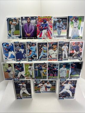 Kazuma Okamoto/Trey Yesavage rookies Blue Jays Lot of 22 + Vlad Jr/Ernie Clement